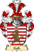 v.23 Coat of Family Arms from Germany for Kalb