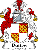 English Coat of Arms for the family Dutton