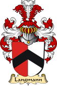 v.23 Coat of Family Arms from Germany for Langmann