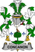 Irish Coat of Arms for Concanon or O'Concanon
