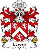 Welsh Coat of Arms for Lewys (of Bodedern, Llifon, Anglesey)