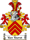 Dutch Coat of Arms for Van Voorst