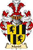 v.23 Coat of Family Arms from Germany for Mandl