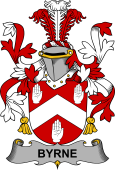 Irish Coat of Arms for Byrne or O'Byrne
