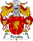 Portuguese Coat of Arms for Peralta