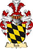 v.23 Coat of Family Arms from Germany for Teck