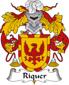Spanish Coat of Arms for Riquer