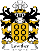 Welsh Coat of Arms for Lowther (Quartering of Powell of Hosely)