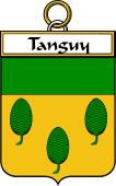 French Coat of Arms Badge for Tanguy