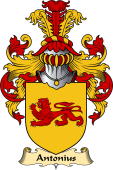 Welsh Family Coat of Arms (v.23) for Antonius (AP SEIRIOL AP GORWST)
