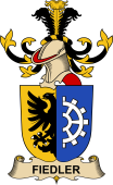 Republic of Austria Coat of Arms for Fiedler