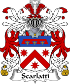 Italian Coat of Arms for Scarlatti