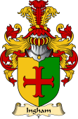 English Coat of Arms (v.23) for the family Ingham