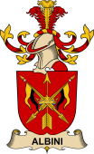 Republic of Austria Coat of Arms for Albini