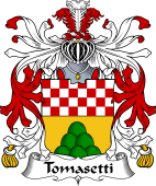 Italian Coat of Arms for Tomasetti