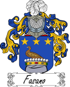 Araldica Italiana Coat of arms used by the Italian family Fasano