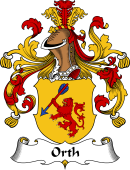 German Wappen Coat of Arms for Orth