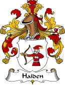 German Wappen Coat of Arms for Haiden