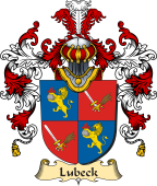 German Coat of Arms (v.25b) Lubeck