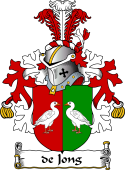 Dutch Coat of Arms for de Jong