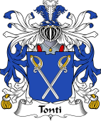 Italian Coat of Arms for Tonti