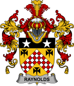 Irish Family Coat of Arms (v.25b) Raynolds