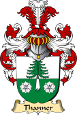 v.23 Coat of Family Arms from Germany for Thanner