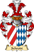 v.23 Coat of Family Arms from Germany for Schrodt