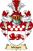English Coat of Arms (v.23) for the family Meager