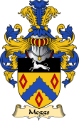 English Coat of Arms (v.23) for the family Meggs