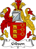 Scottish Coat of Arms for Gibson