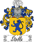 Araldica Italiana Coat of arms used by the Italian family Stella