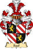 v.23 Coat of Family Arms from Germany for Saal
