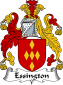 English Coat of Arms for the family Essington