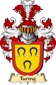 v.23 Coat of Family Arms from Germany for Turing