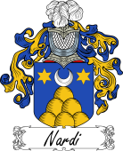 Araldica Italiana Coat of arms used by the Italian family Nardi