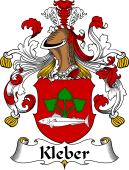 German Wappen Coat of Arms for Kleber