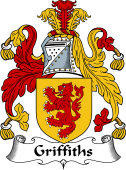 English Coat of Arms for the family Griffiths