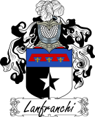 Araldica Italiana Coat of arms used by the Italian family Lanfranchi