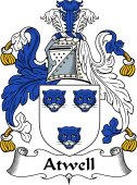 English Coat of Arms for Atwell