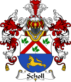 German Wappen Coat of Arms (v.25) Scholl