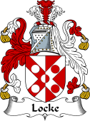 Irish Coat of Arms for Locke