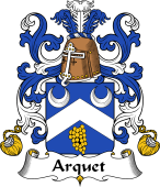 Coat of Arms from France for Arquet