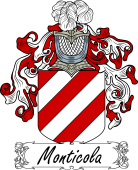 Araldica Italiana Coat of arms used by the Italian family Monticola