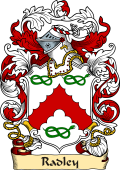 English or Welsh Family Coat of Arms (v.23) for Radley (Yarborough, Lincolnshire)