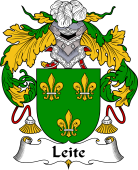 Portuguese Coat of Arms for Leite
