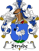 German Wappen Coat of Arms for Strube