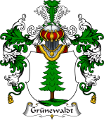 German Wappen Coat of Arms (v.25) Grünewaldt