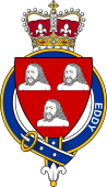 Families of Britain Coat of Arms Badge for: Eddy or Edye (England)