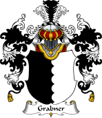 German Wappen Coat of Arms (v.25) Grabner
